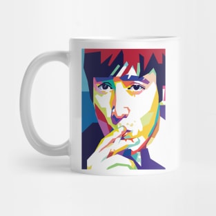 john lennon in pop art Mug